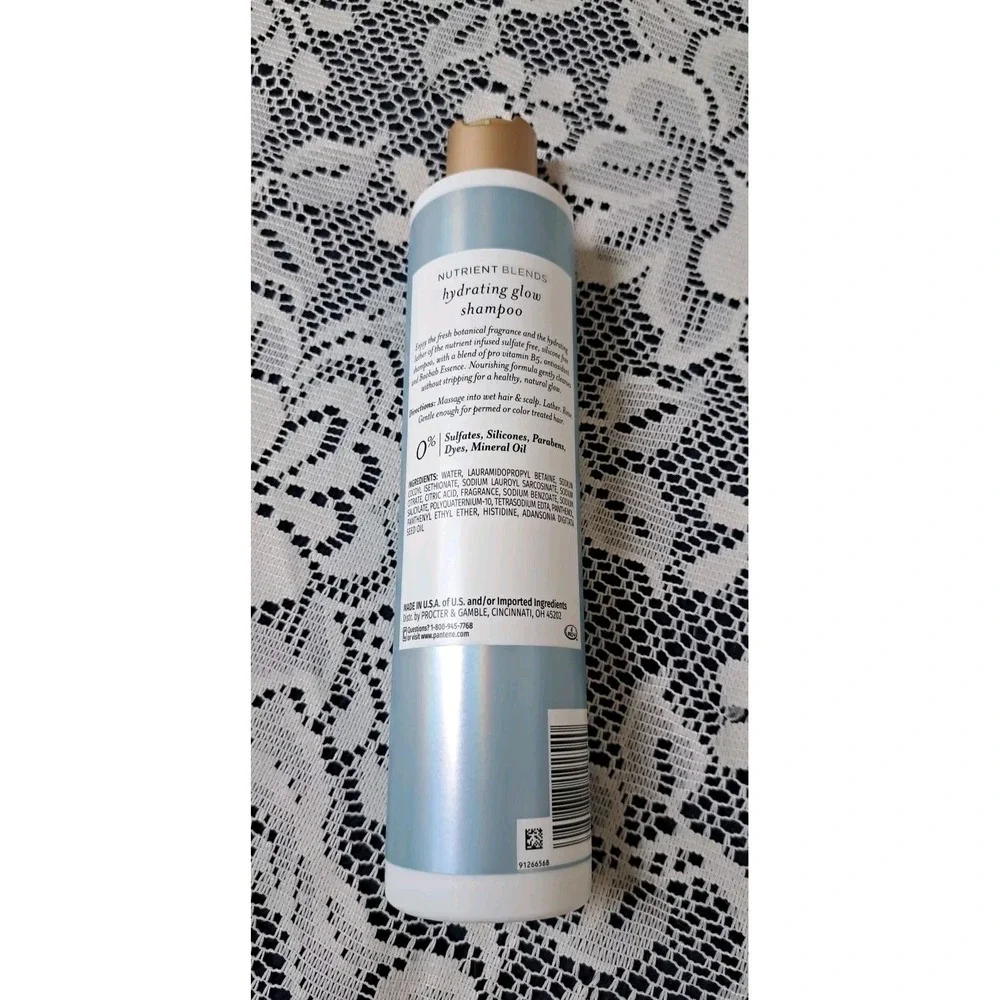 Pantene Hydrating Glow w/ Baobab Essence Shampoo 9.6‎ oz. & Conditioner 8 oz.